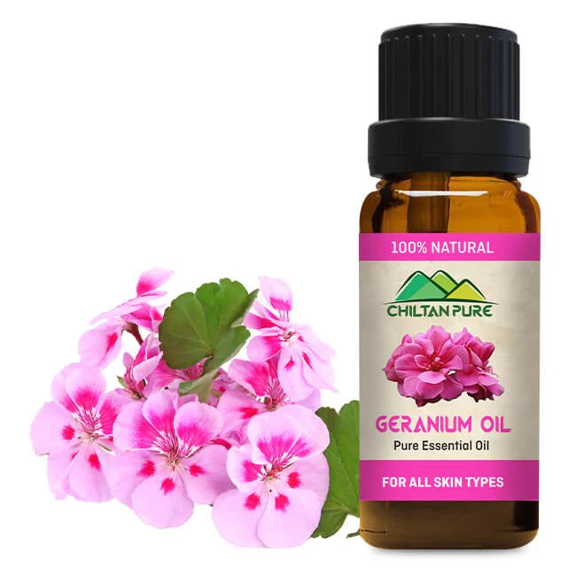 Geranium Essential Oil – Best Treatment for Insomnia [گل شمعدانی] 20ml - Image 2
