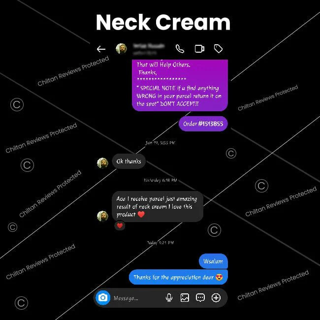 Glowing Neck Cream – Evens Skin Tone, Restore Radiance & Reduce Blemishes - Image 6