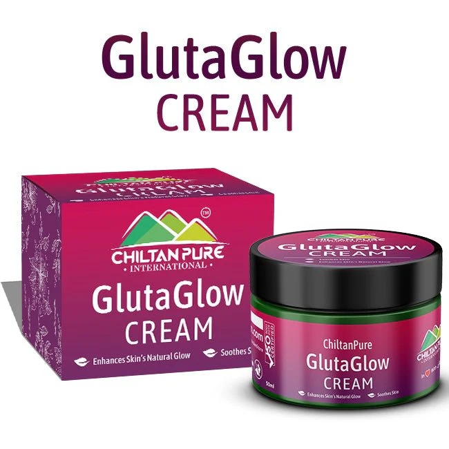 Glutaglow Cream - Enhances Skin’s Natural Glow, Soothes Sensitive Skin, Promotes Collagen Production & Improves Skin Texture