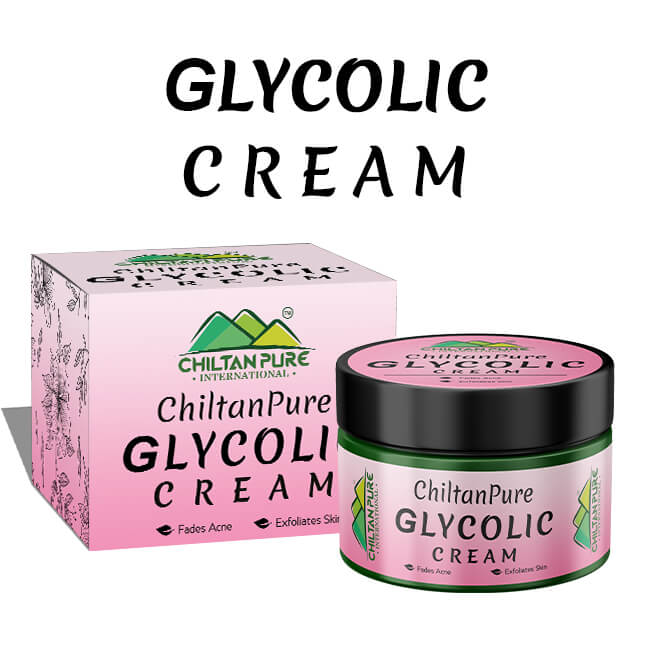 Glycolic Cream – Exfoliates Skin, Treats Acne, Shrink Pores & Reduce Fine Lines & Wrinkles