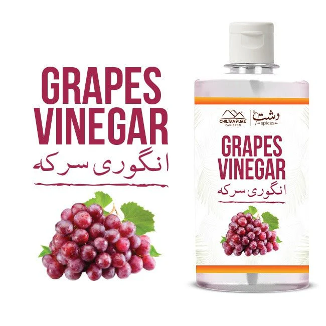 Grapes Vinegar (انگور کا سرکہ ) – Natural Fermented Vinegar for Cooking, Detox & Wellness