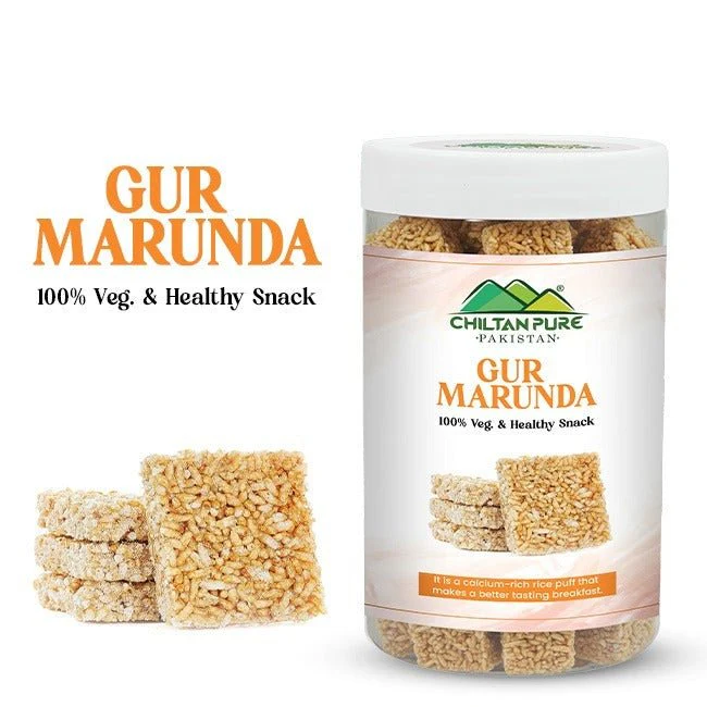 Gur Marunda / گڑ مرونڈا / Puffed Rice Brittle