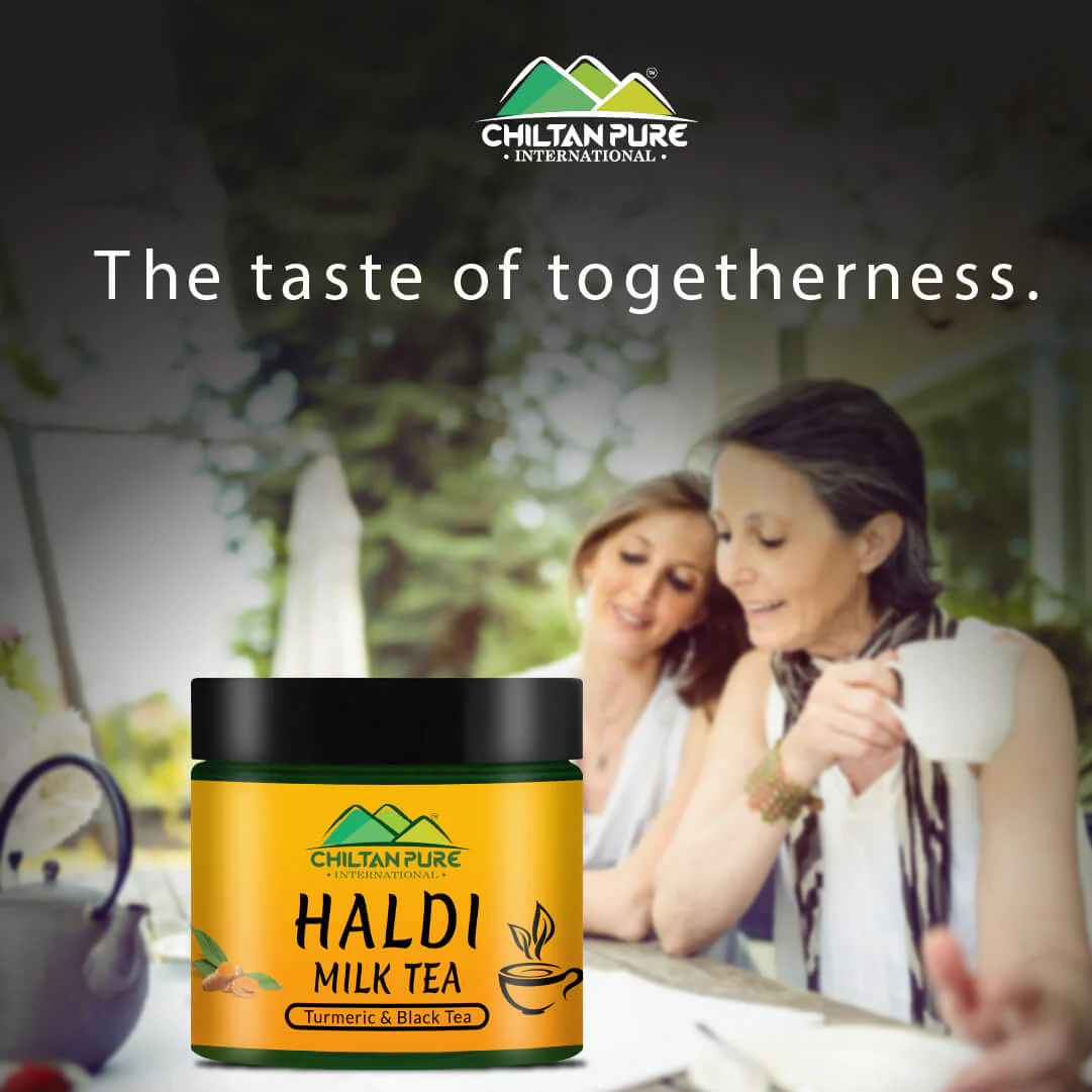 Haldi Milk Tea – Manage diabetes, manage irritable bowel syndrome, boosts immune function & reduces arthritis symptoms – 100% pure & organic 250gm - Image 3