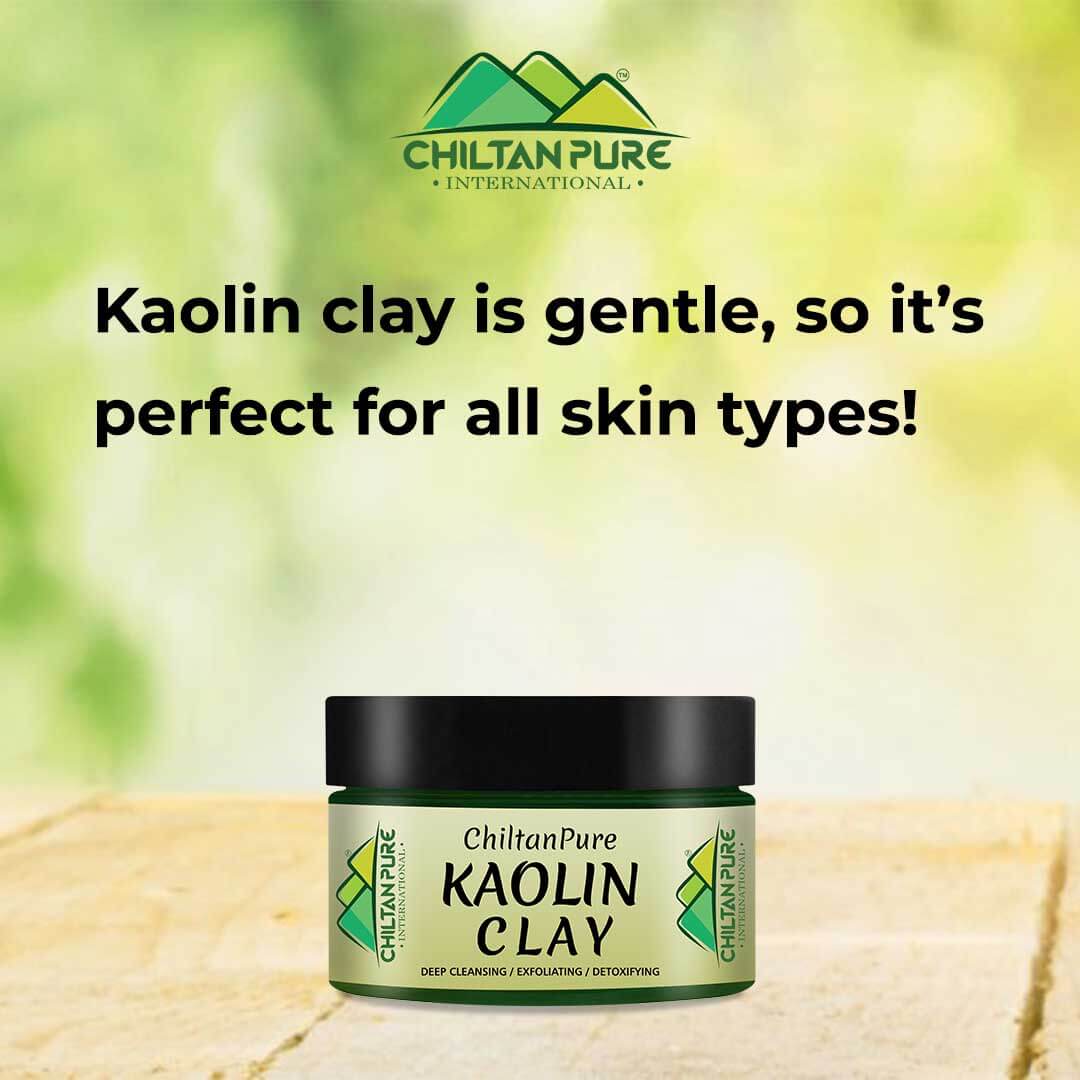 Kaolin Clay – Suitable for Both Sensitive & Oily Skin 130gm - Image 2