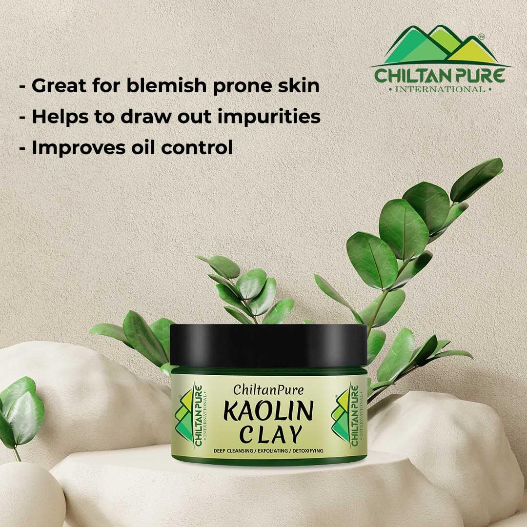 Kaolin Clay – Suitable for Both Sensitive & Oily Skin 130gm - Image 3
