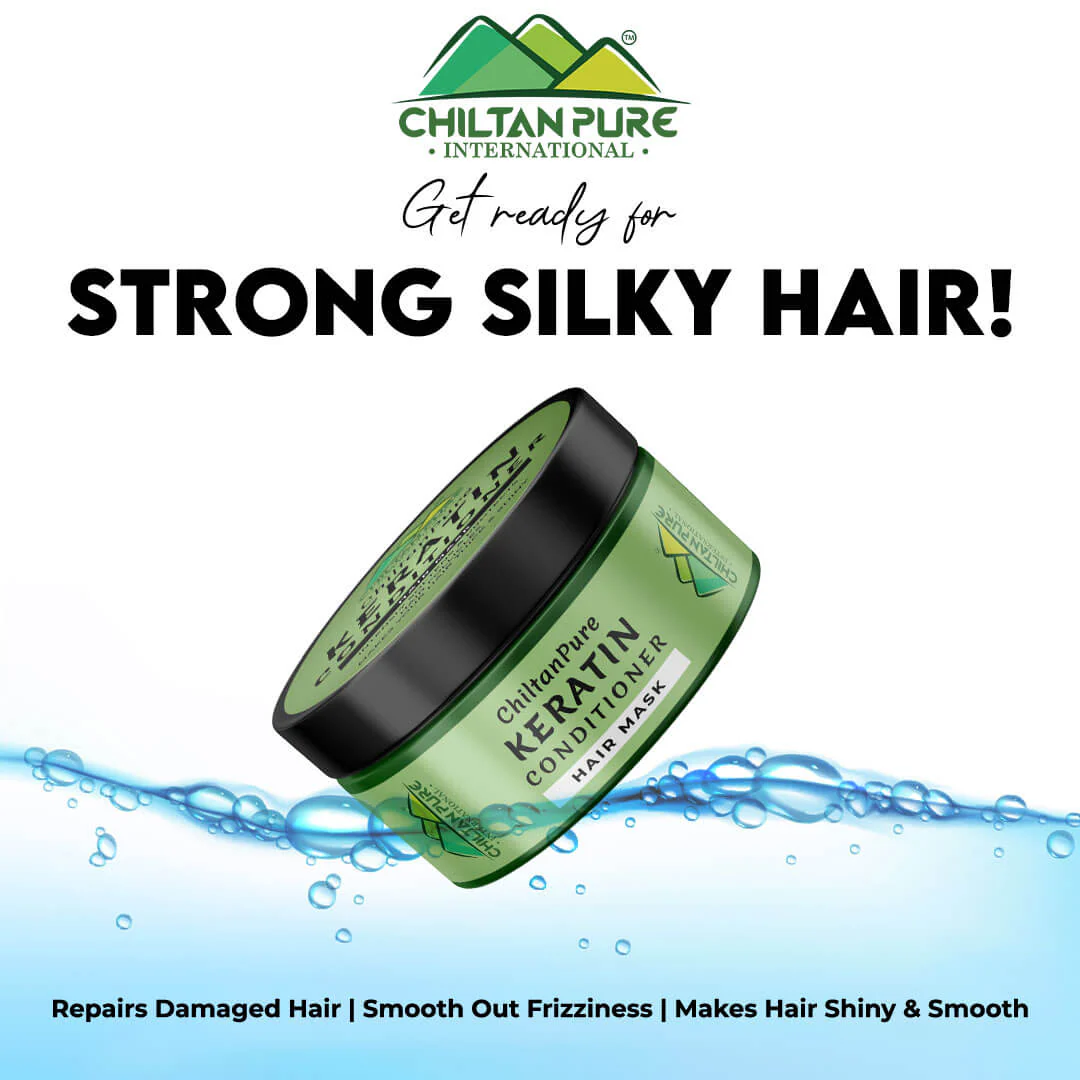 Keratin Conditioner Hair Mask – Nourishes Hair, Anti – Frizz, Restores Damage Hair & Makes Hair Shiny & Straight - Image 3