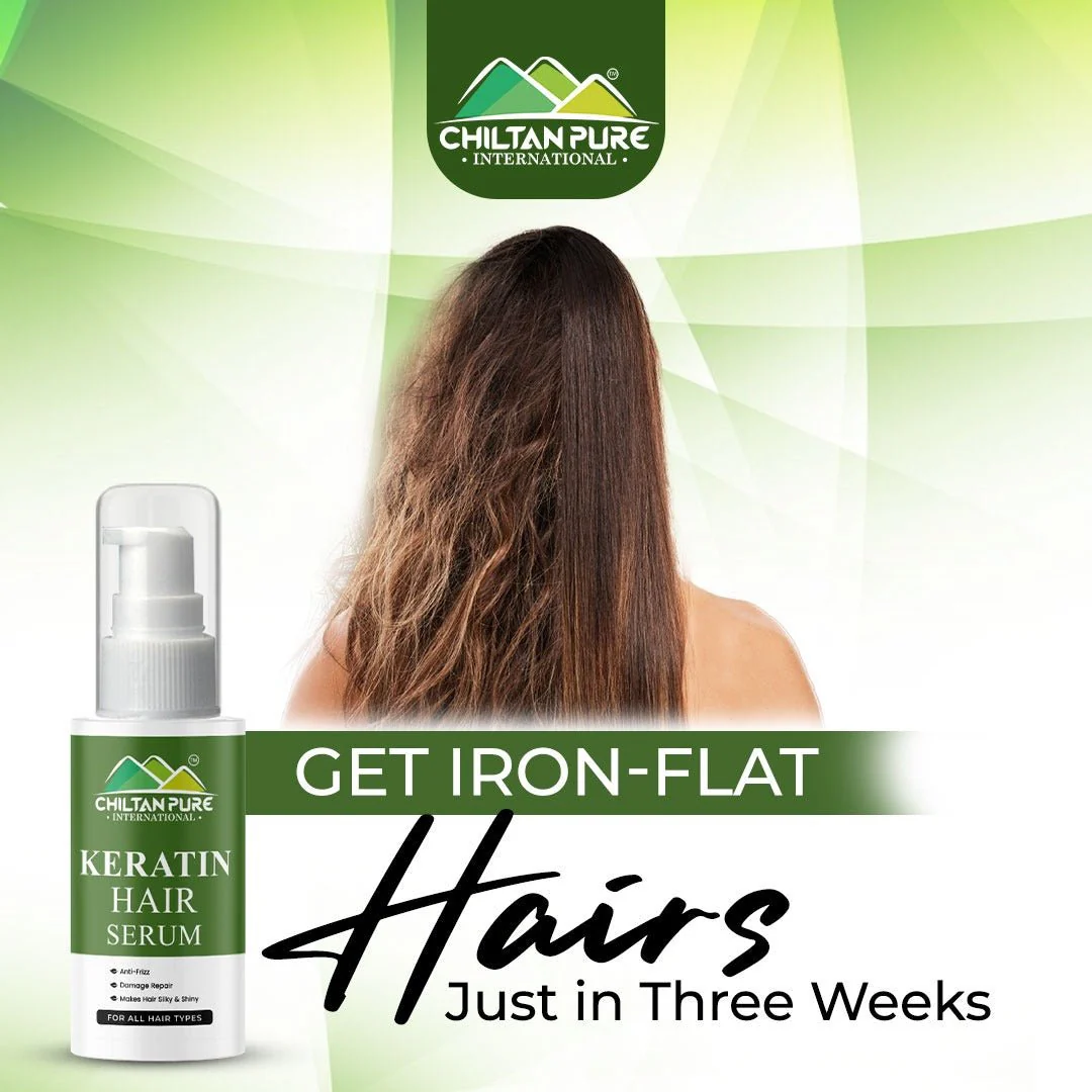 Keratin Hair Serum – Anti-Frizz, Damage Repair, Boost Hair Growth, Makes Hair Glossy & Strong - Image 5