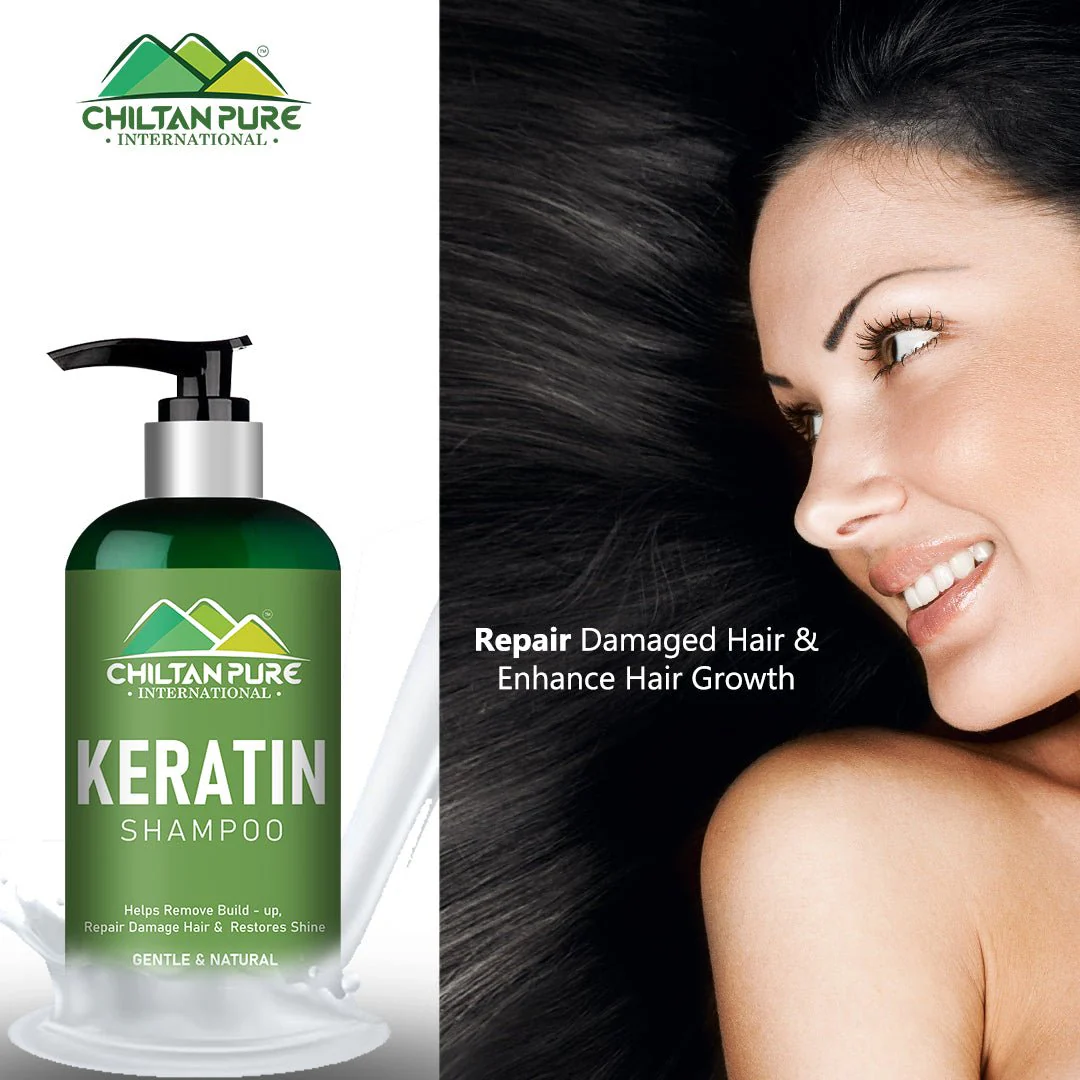 Keratin Shampoo – Promote Hair Growth, Restores Hair Protein, Makes Hair Shiny & Straight - Image 7