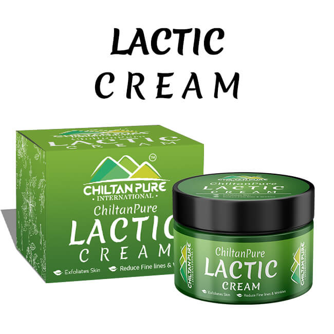 Lactic Cream – Natural Exfoliant, Brightens Skin, Promotes Collagen Production, Fades Fine Lines & Wrinkles