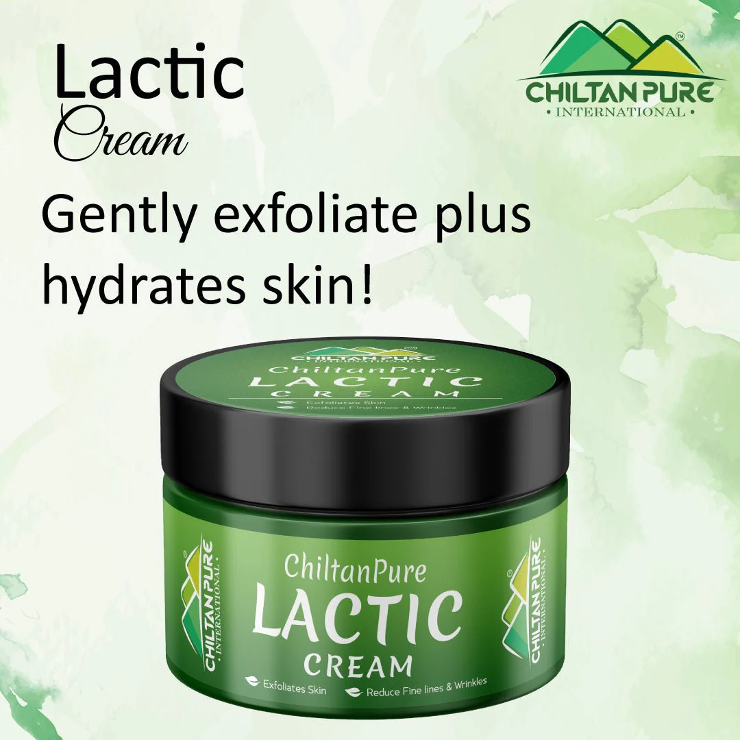 Lactic Cream – Natural Exfoliant, Brightens Skin, Promotes Collagen Production, Fades Fine Lines & Wrinkles - Image 4