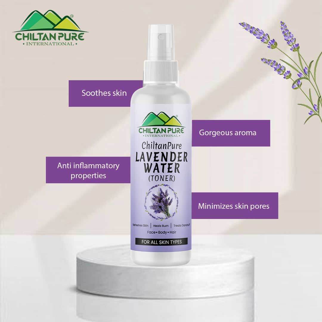 Lavender Floral Water – Best for Treating Acne, Relieve Itching & Irritation [Toner] - Image 2