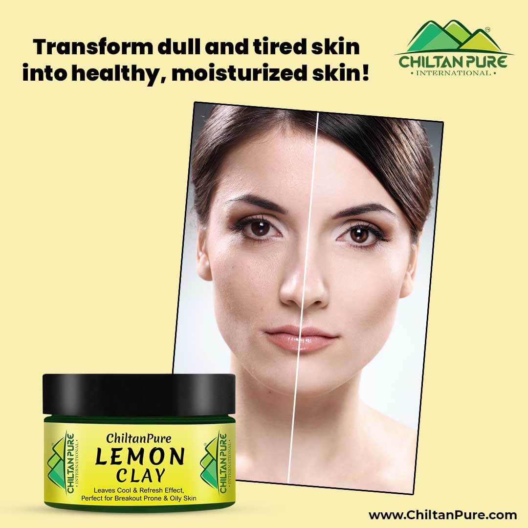 Lemon Clay – Deep cleanse pores, Make Dark Spots Light, Reduce Inflammation-High PH Levels – 100% Organic - Image 3