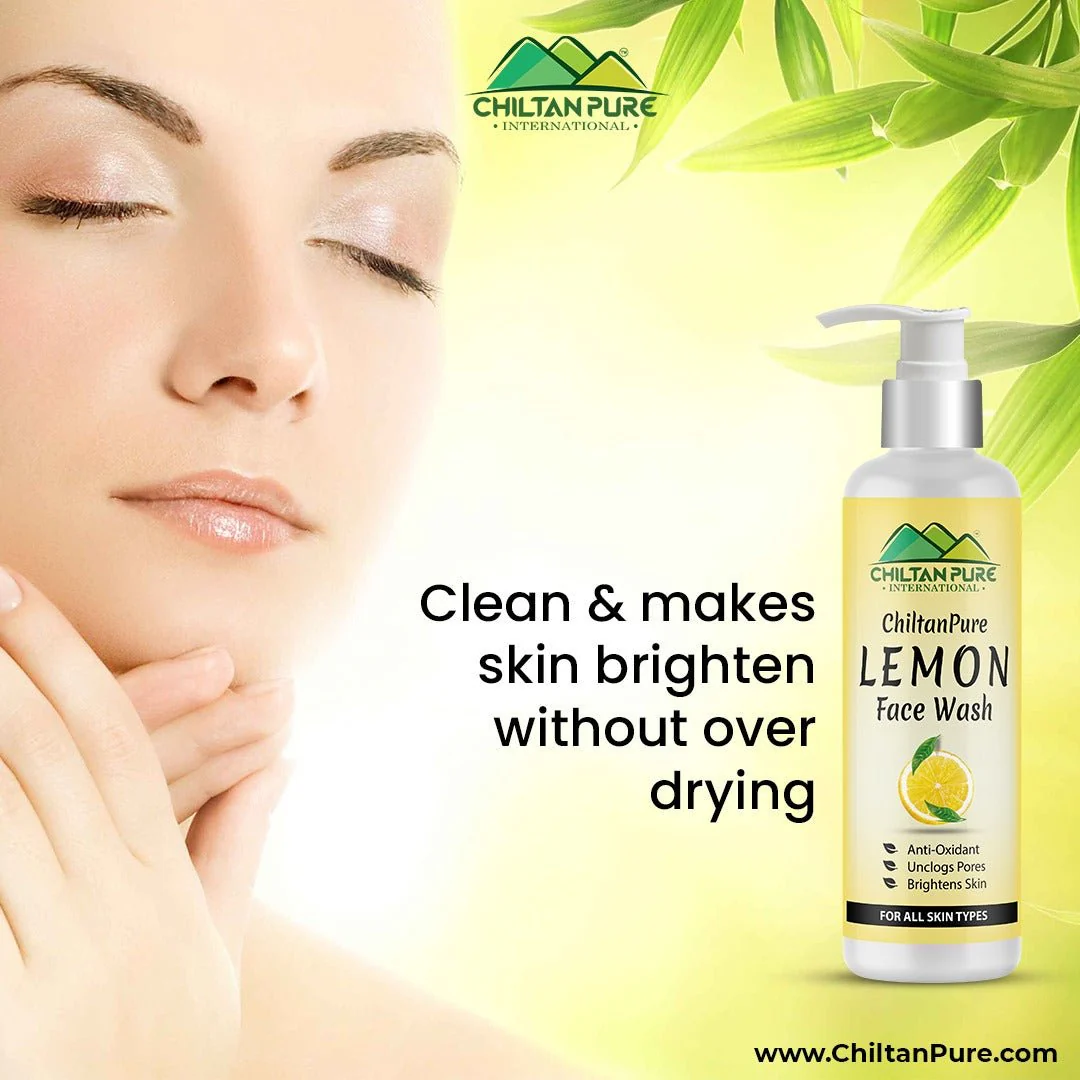 Lemon Face Wash – Anti – Acne, Protects Against UV Rays, Leaves Skin Soft & Dewy - Image 4