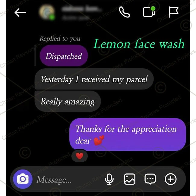 Lemon Face Wash – Anti – Acne, Protects Against UV Rays, Leaves Skin Soft & Dewy - Image 6