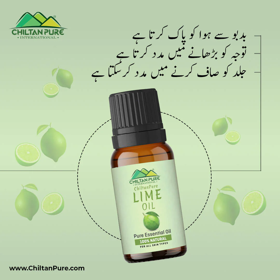 Lime Essential Oil – Natural Antiseptic, Promotes Blood Coagulation, Treats Bacterial Infections & Prevent Signs of Aging - Image 4