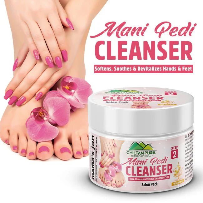 Mani-Pedi Cleanser - Deeply Cleanses, Removes Dead Skin, Soothes Irritation, Fights Bacteria, Giving Brighter Hands & Feet