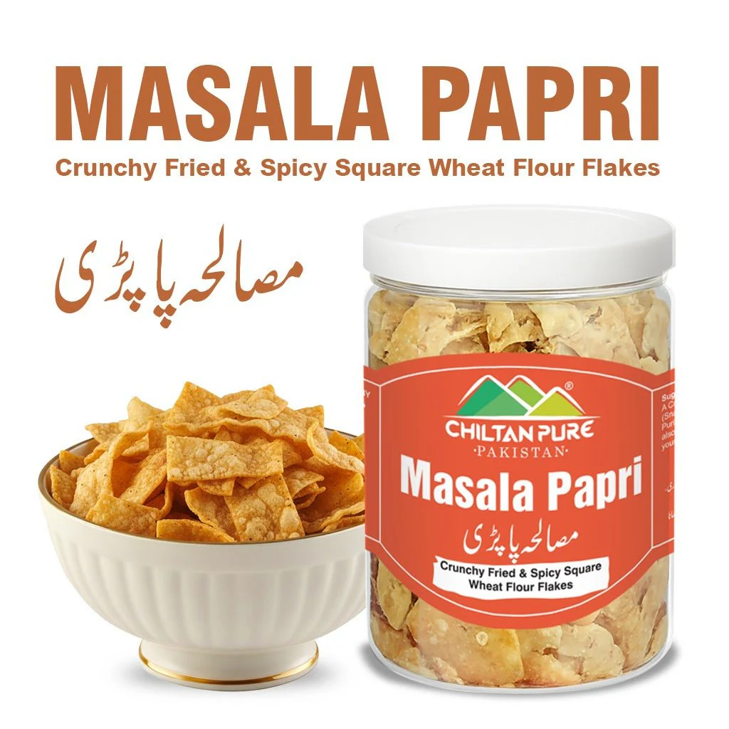 Masala Papri / مصالحہ پاپڑی / Spiced Crispy Wheat Crackers / Gross Weight 400gm±