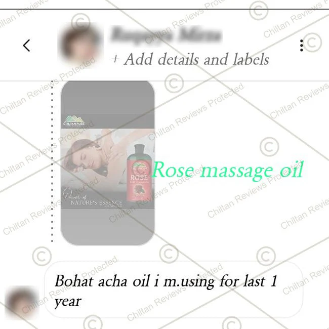 Rose Head & Body Massage Oil – Best Selling✅ - Image 2