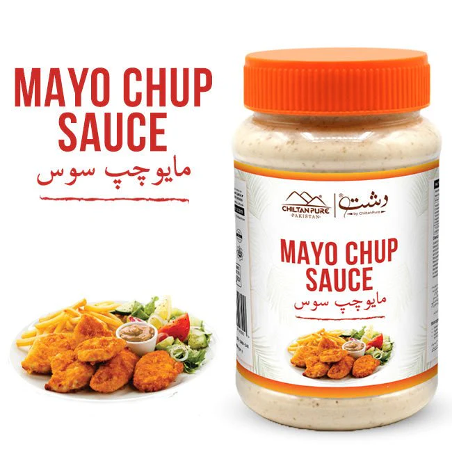Mayo Chup Sauce / Chup Sauce Mayonnaise Creamy Blend of Mayonnaise & Ketchup for Dips & Snacks