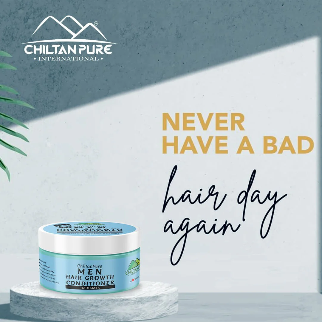 Men Hair Growth Conditioner Hair mask – Reverses Moisture Loss & Repairs Hair Damage 250ml - Image 3