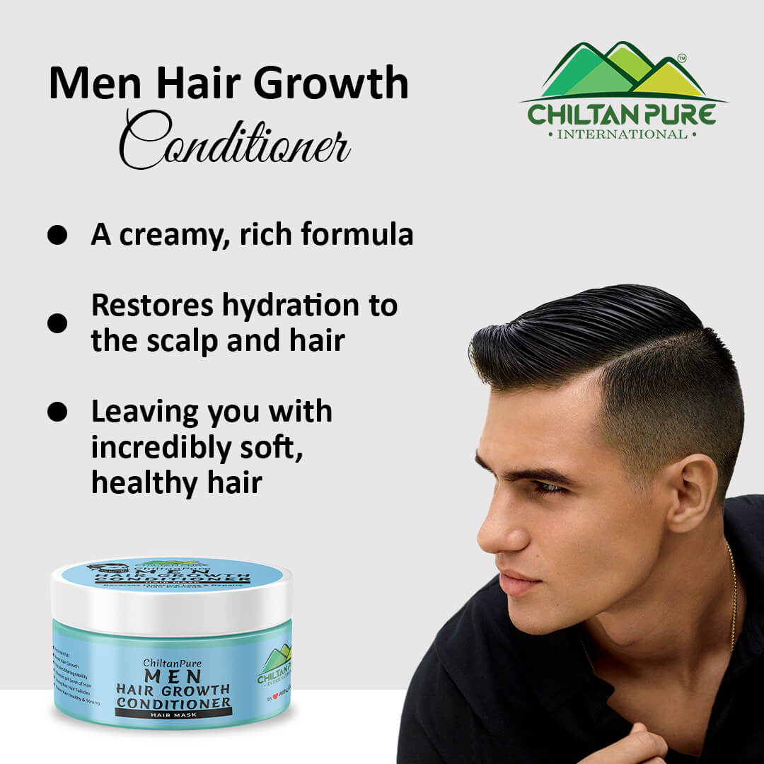 Men Hair Growth Conditioner Hair mask – Reverses Moisture Loss & Repairs Hair Damage 250ml - Image 4