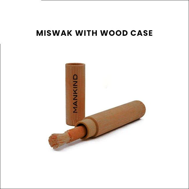 Miswak With Wood Case / مسواک لکڑی کے کیس کے ساتھ / Approx 8Inch - Image 2