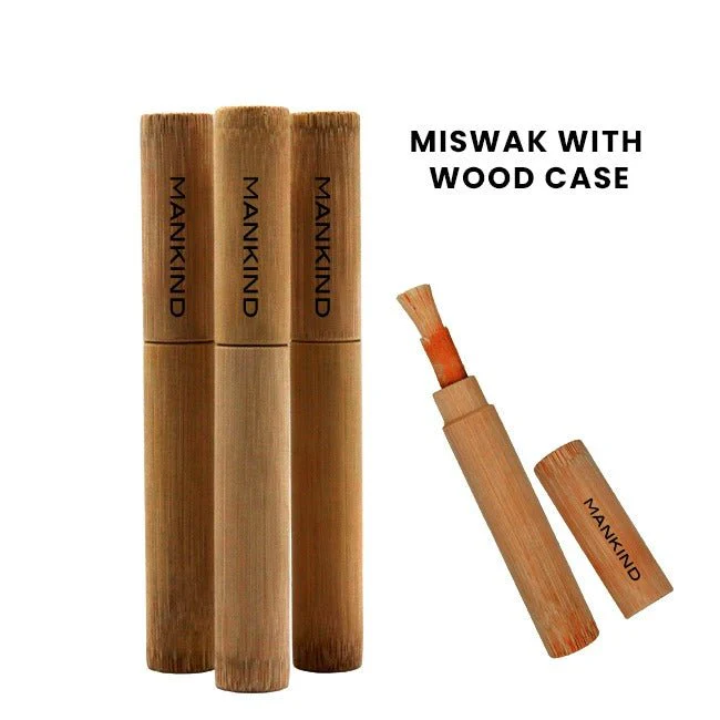 Miswak With Wood Case / مسواک لکڑی کے کیس کے ساتھ / Approx 8Inch - Image 3