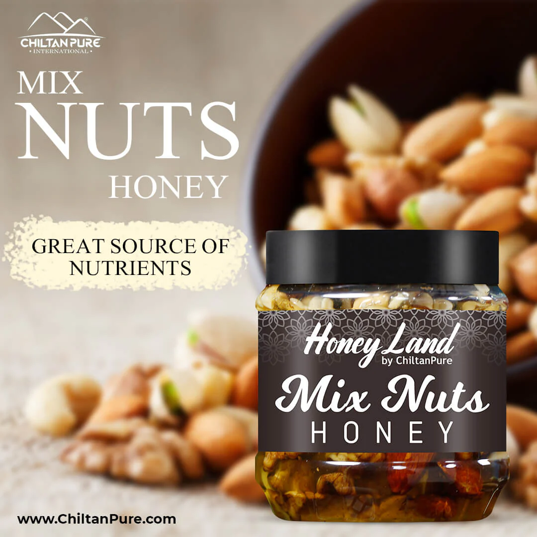 Mix Nuts Honey – Makes your morning healthy, helps lower blood pressure, contains nutrients – 100% pure organic - Image 3