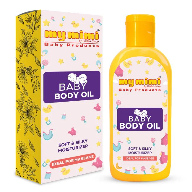 Baby & Kids Oil - Nourishes Baby's Skin Deeply, Ideal for Massage, Soft & Silky Moisturizer