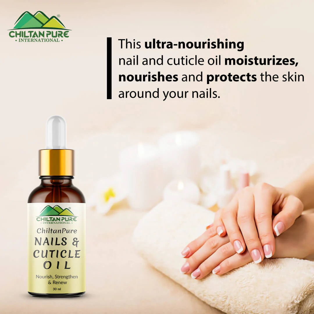 Nails & Cuticle Oil – Moisturizes & Strengthen Nails & Cuticle, Rejuvenates Dry, Damaged & Inflamed Nails, Protects Against Infections - Image 2