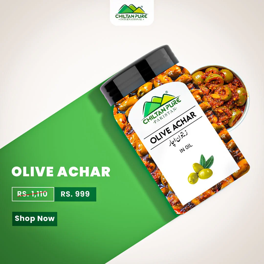 Olive Achar (زیتون کا اچار) – Fresh & Natural Olive Achar with Rich Spices - Image 2