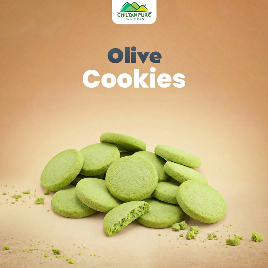 Olive Biscuit / Olive Cookies / Made With Organic Desi Butter, Bakery Biscuit - Image 2