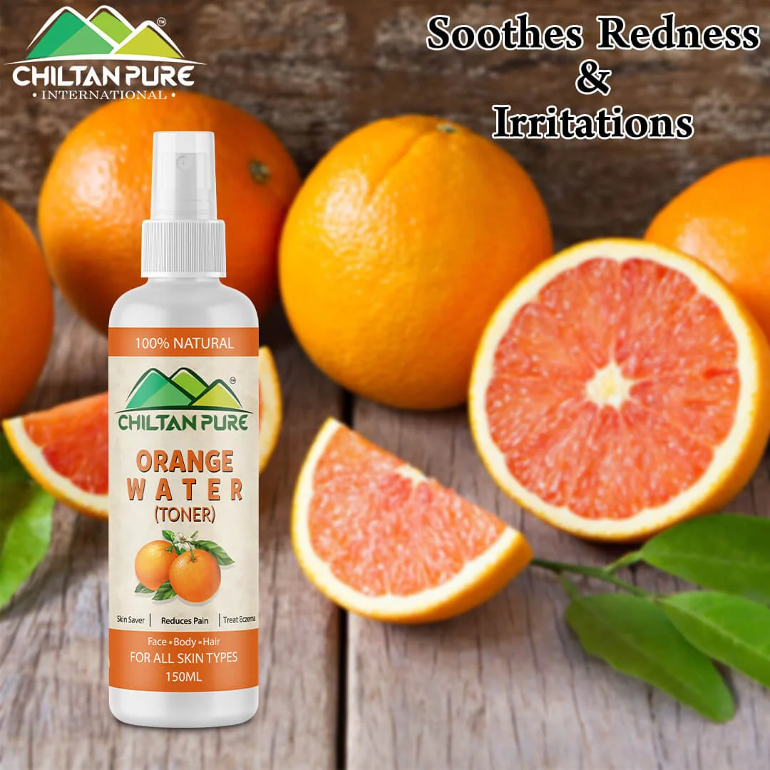 Orange Floral Water 🍊 Provides Supple, Nourished skin, Relives Stress Anxiety [Toner] - Image 2