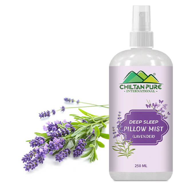 Pillow Mist - Natural remedy to sleep, calms the mind, reduces anxiety, promotes restful sleep 100% pure organic