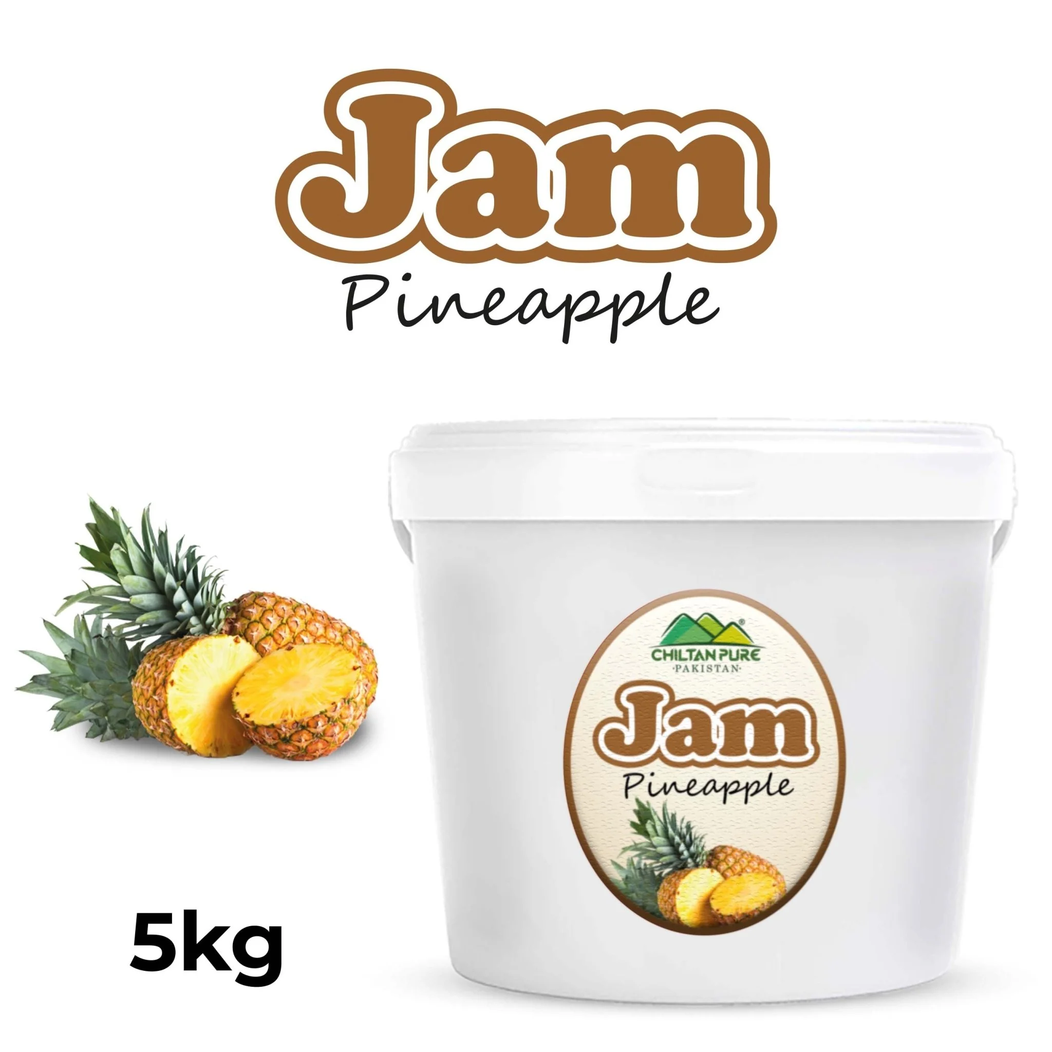 Pineapple Jam 5kg Institutional Bulk For HORECA Family, Hotels, Restaurants, Catering ,Cafes
