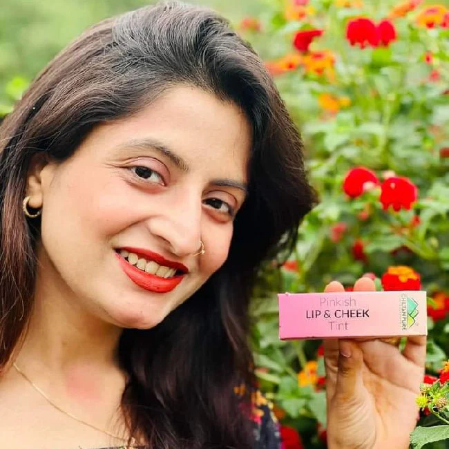 Pinkish Lips 👄 & Cheek Tint (گلابی ٹِنٹ) - Organic Liquid stain for lips, Nourish Lips & Hydrate lips all day - Most Favourite Tint in PAK 🇵🇰 - Image 16
