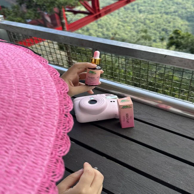 Pinkish Lips 👄 & Cheek Tint (گلابی ٹِنٹ) - Organic Liquid stain for lips, Nourish Lips & Hydrate lips all day - Most Favourite Tint in PAK 🇵🇰 - Image 3