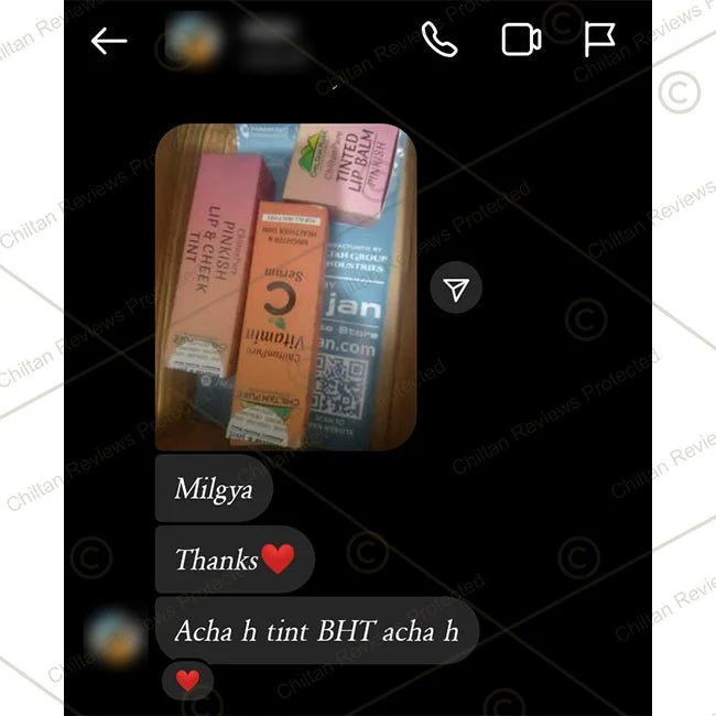 Pinkish Lips 👄 & Cheek Tint (گلابی ٹِنٹ) - Organic Liquid stain for lips, Nourish Lips & Hydrate lips all day - Most Favourite Tint in PAK 🇵🇰 - Image 5