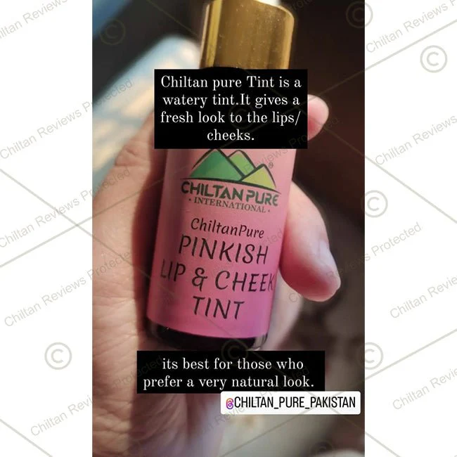 Pinkish Lips 👄 & Cheek Tint (گلابی ٹِنٹ) - Organic Liquid stain for lips, Nourish Lips & Hydrate lips all day - Most Favourite Tint in PAK 🇵🇰 - Image 6