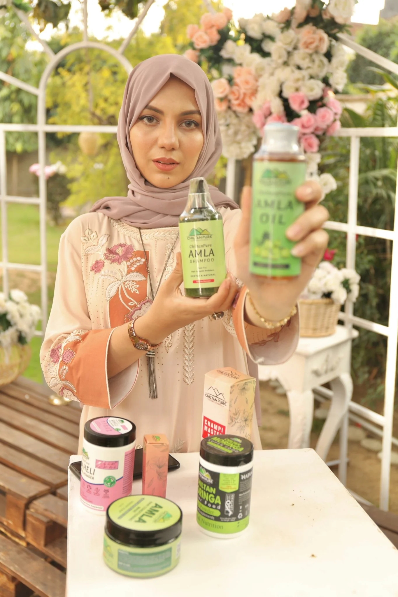 Pinkish Lips 👄 & Cheek Tint (گلابی ٹِنٹ) - Organic Liquid stain for lips, Nourish Lips & Hydrate lips all day - Most Favourite Tint in PAK 🇵🇰 - Image 9