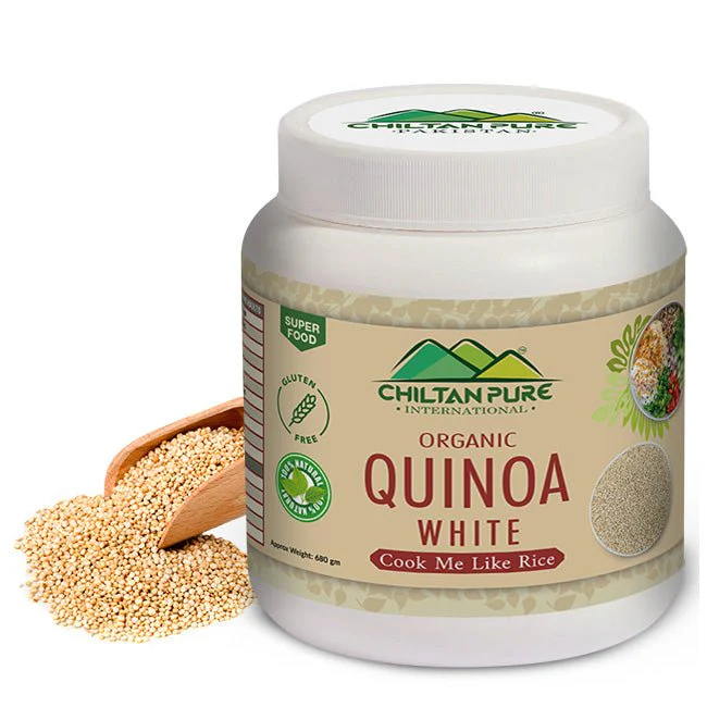 Quinoa - More Fiber, More Protein - The Better Grain for Every Meal - A Perfect Alternative to Rice