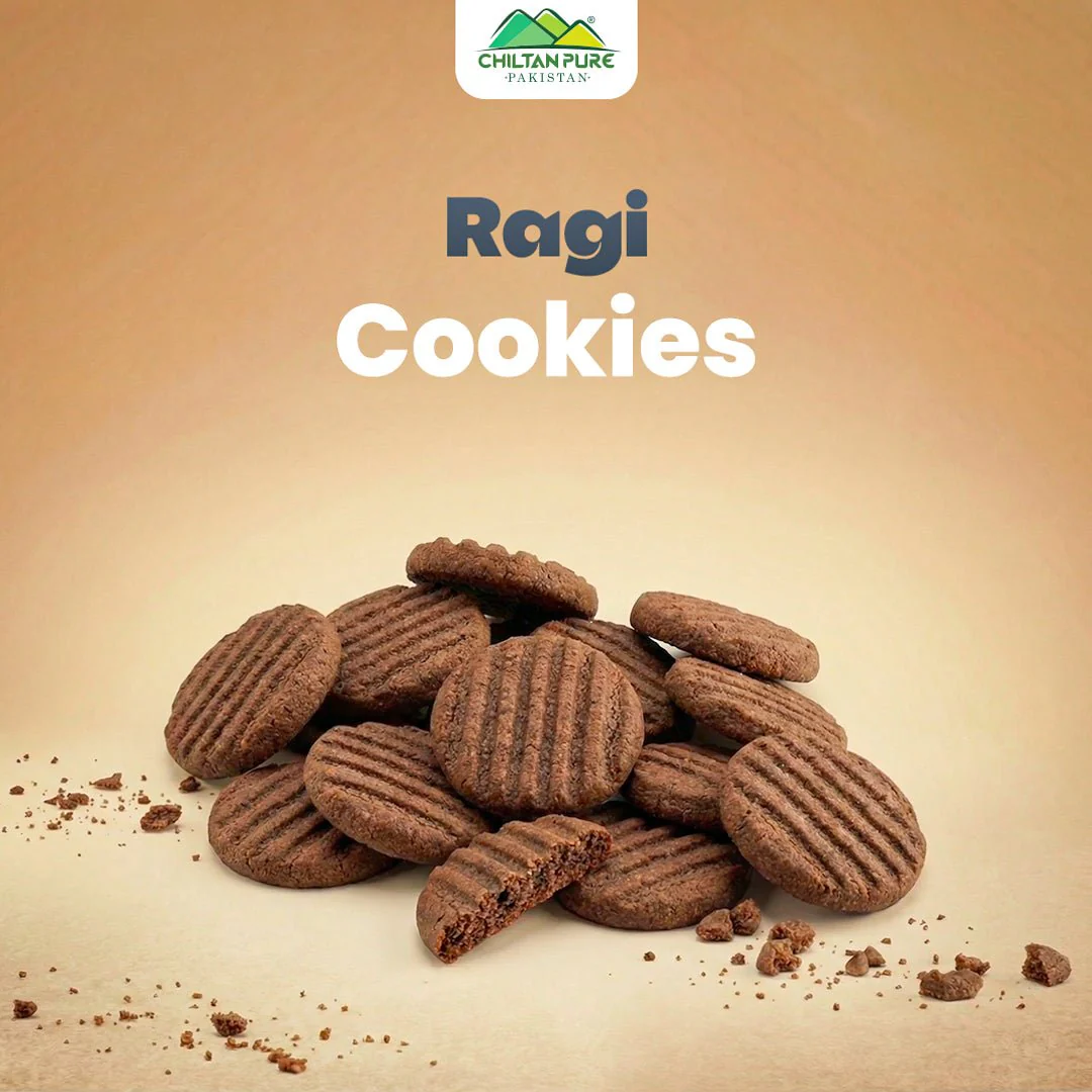 Ragi Biscuit / Ragi Cookies / Made With Organic Desi Butter, Bakery Biscuit - Image 2