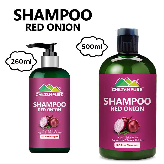 Red Onion Shampoo π§
Natural Solution for Regrow Hair & Prevent Hair Loss 100% Results