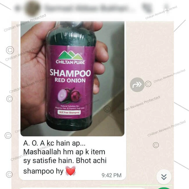Red Onion Shampoo π§
Natural Solution for Regrow Hair & Prevent Hair Loss 100% Results - Image 4