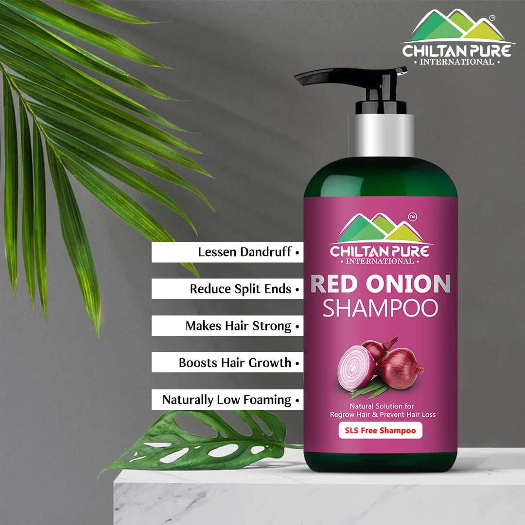 Red Onion Shampoo π§
Natural Solution for Regrow Hair & Prevent Hair Loss 100% Results - Image 6