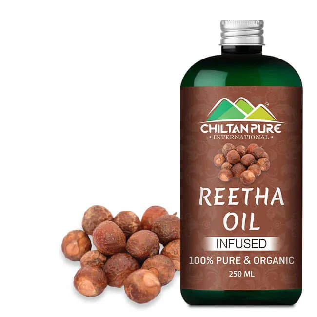 Reetha Oil - Effective Hair Cleansing Agent, Keeps your Scalp Healthy Removes Infection - Causing Microorganisms [ریٹھا]