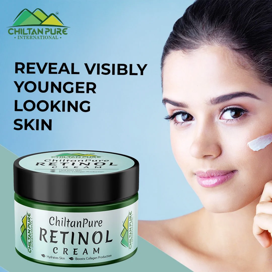 Retinol Cream – Hydrates Skin, Treats Severe Acne, Stimulates Collagen Production & Reduce Fine lines - Image 2
