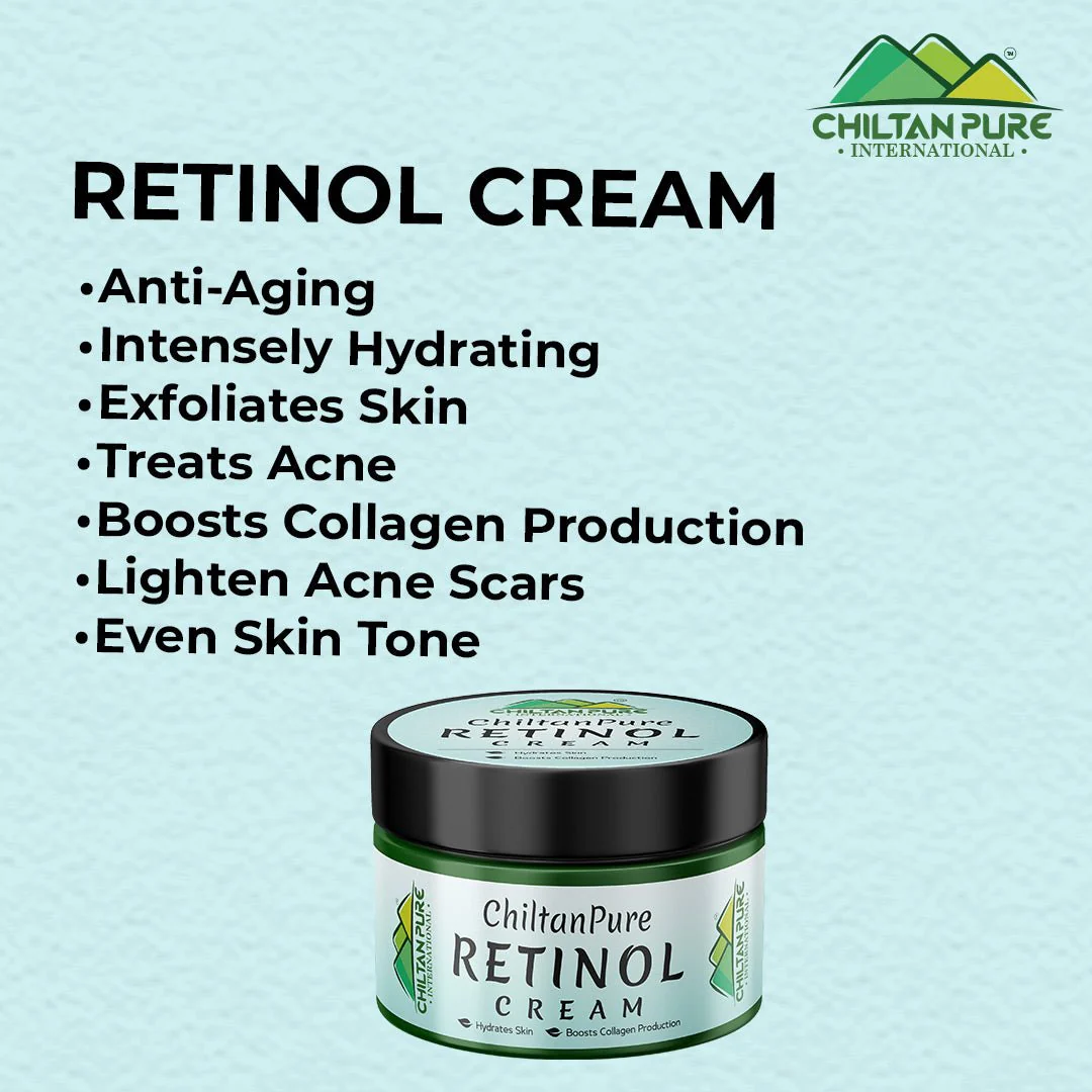Retinol Cream – Hydrates Skin, Treats Severe Acne, Stimulates Collagen Production & Reduce Fine lines - Image 4