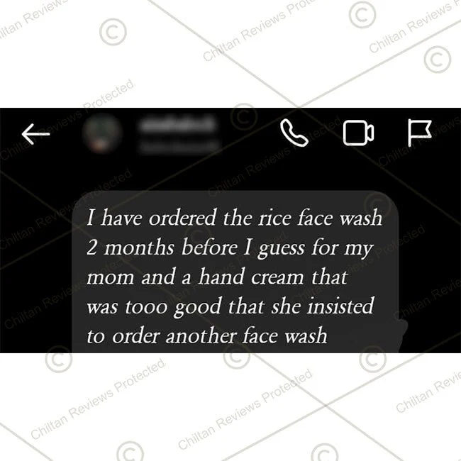 Rice Face Wash – Acts as a Natural Cleanser, Anti – Aging, Lighten Scars, Mattifies Oily Skin, & Soothes Sun Damage 150ml - Image 6