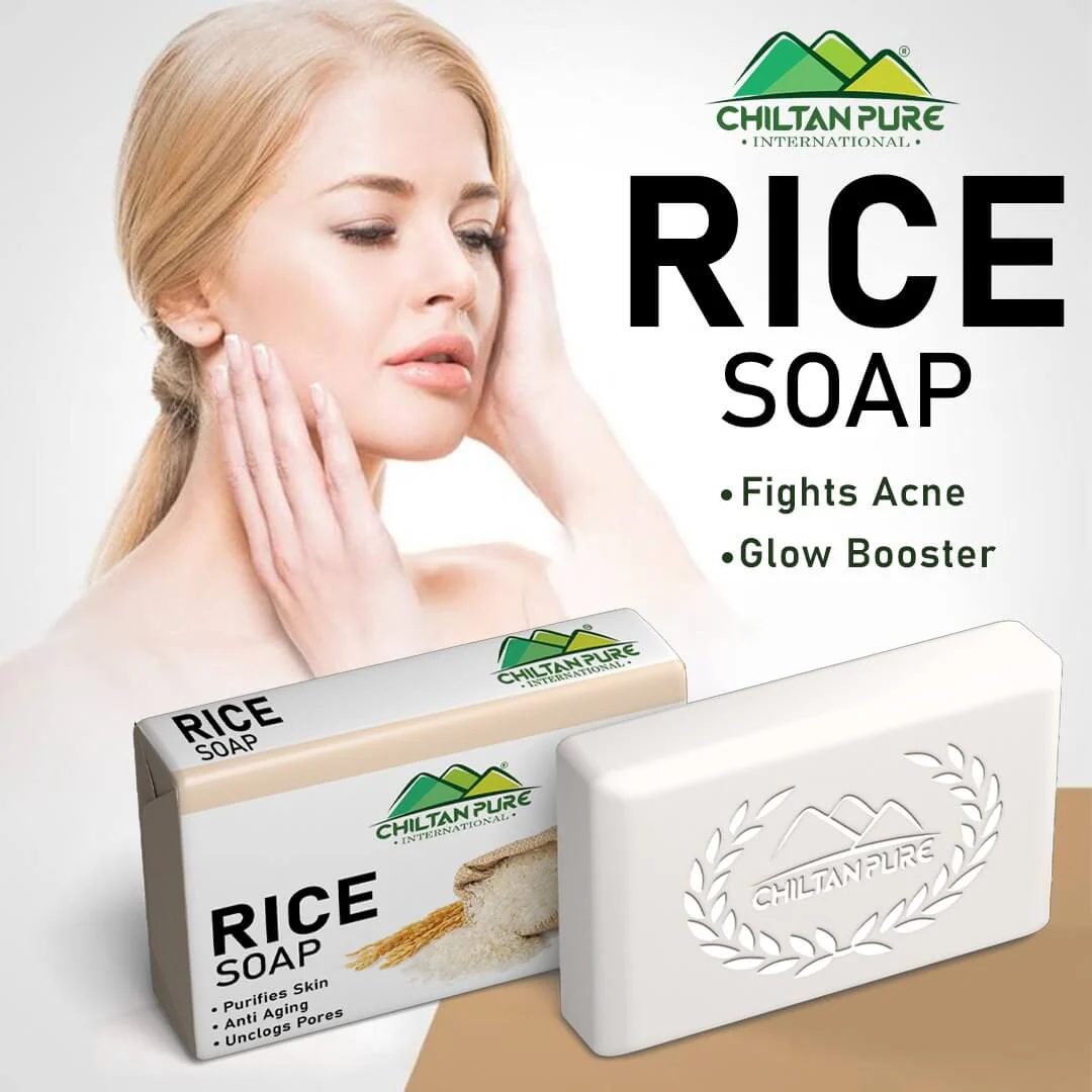 Rice Soap - Purifies Skin, Anti-Aging, Unclog Pores - Image 4